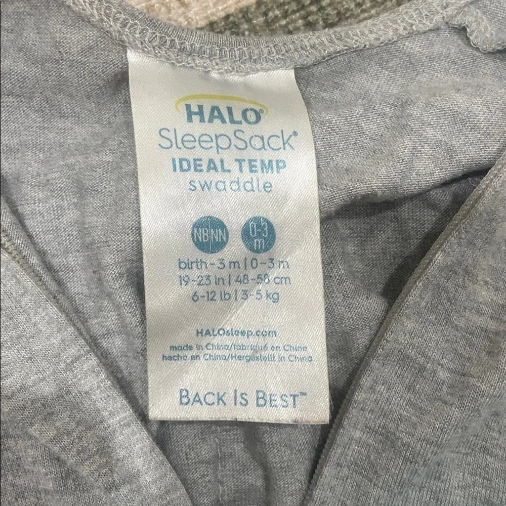 Halo Gray SleepSack Swaddle - Picture 2 of 2
